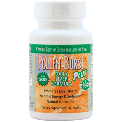 Pollen Burst™ Plus - Daily Liver Formula - 60 tablets