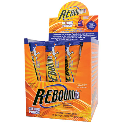 Rebound Fx™ On-the-Go Pouches Citrus Punch ™ 30 Count Box